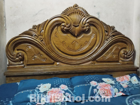 সেগুন কাঠ এর খাট